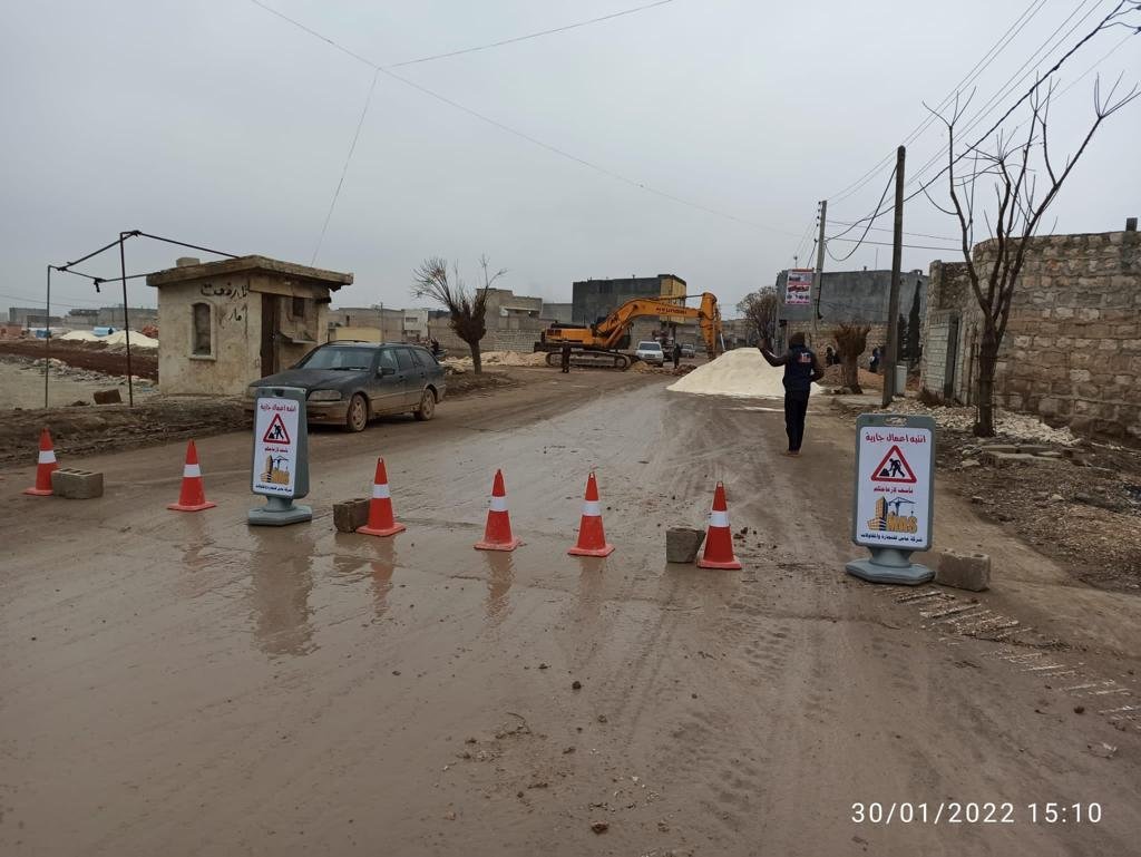 تأهيل الطرق والممرات